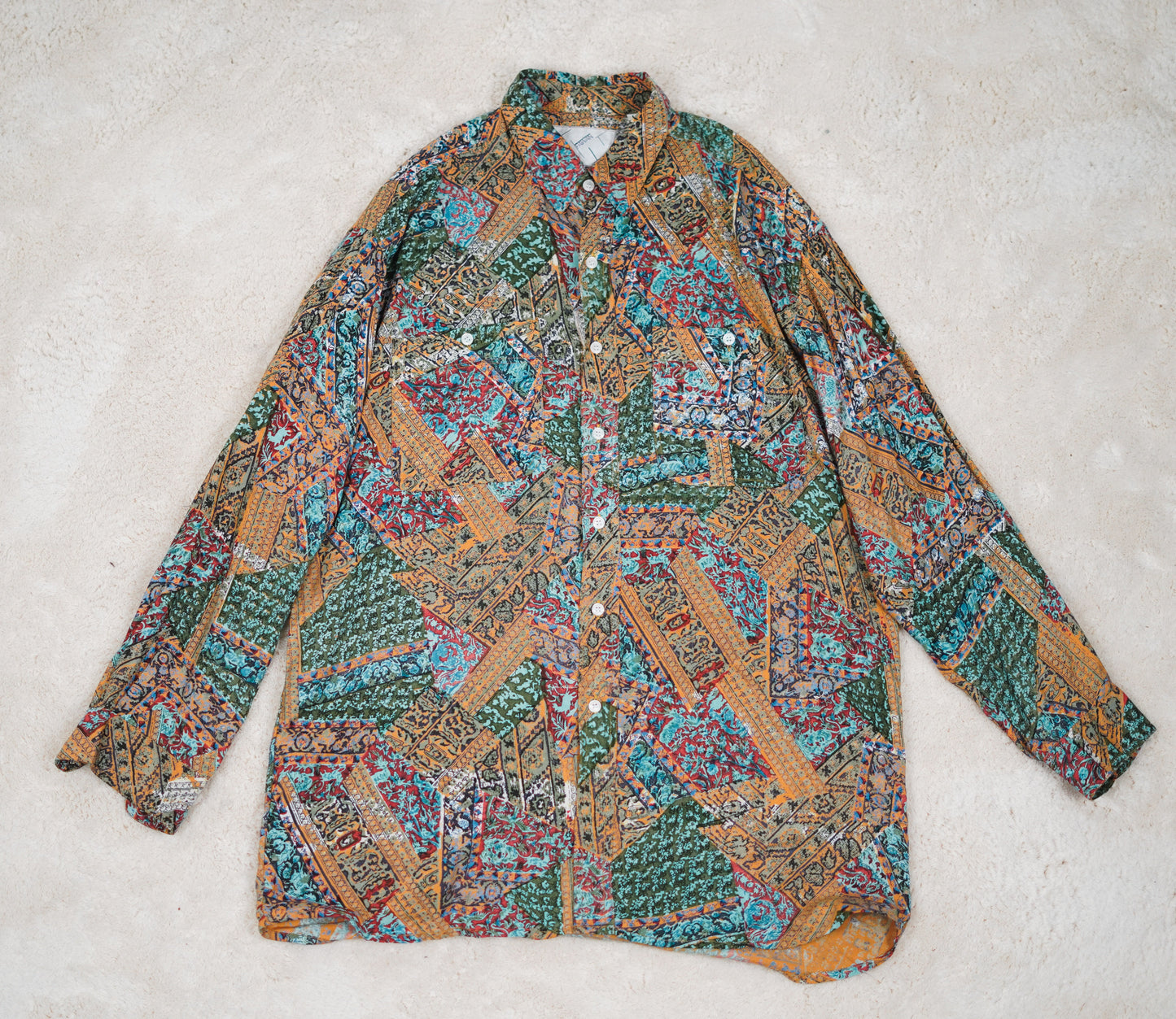 Gemustertes Vintage Hemd