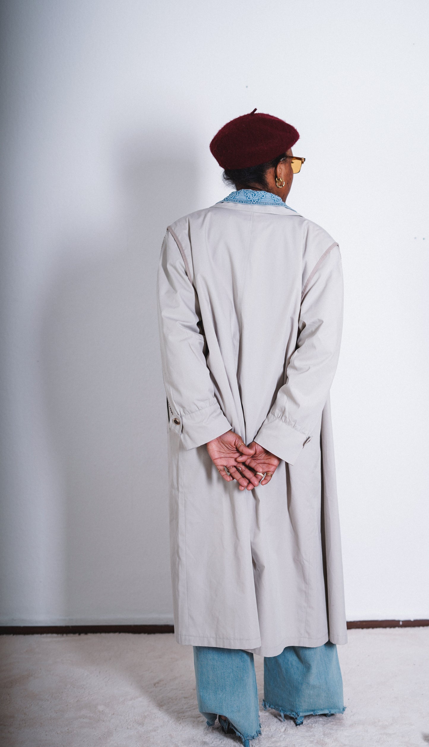 Vintage Damen Trenchcoat