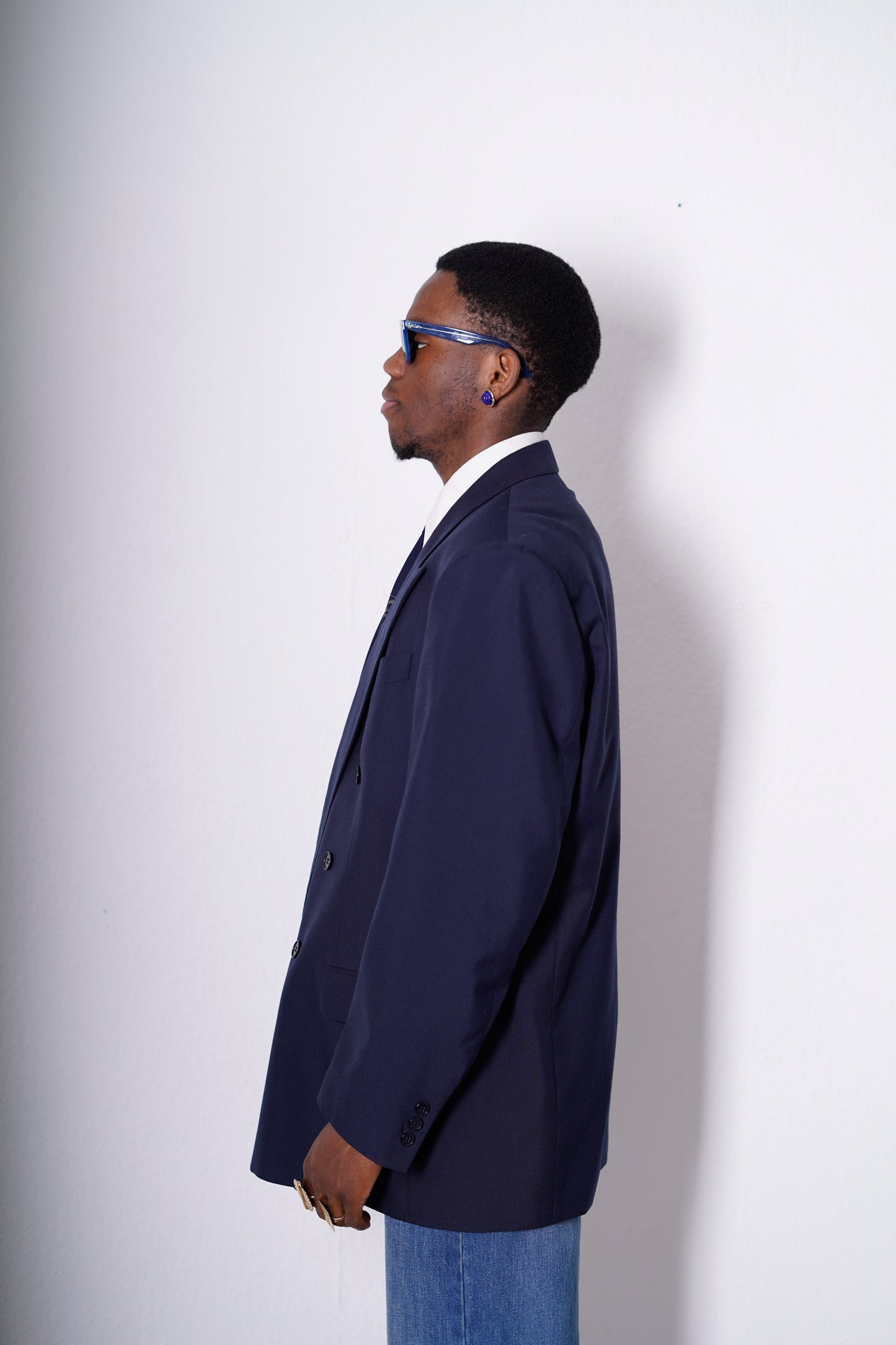 Zweireiher Sakko Marineblau