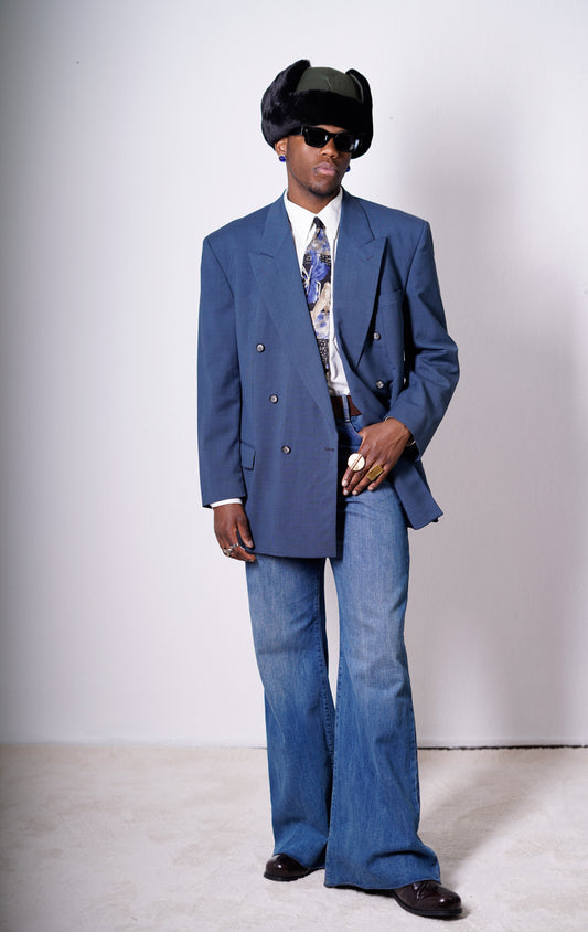 Zweireiher Sakko Türkis