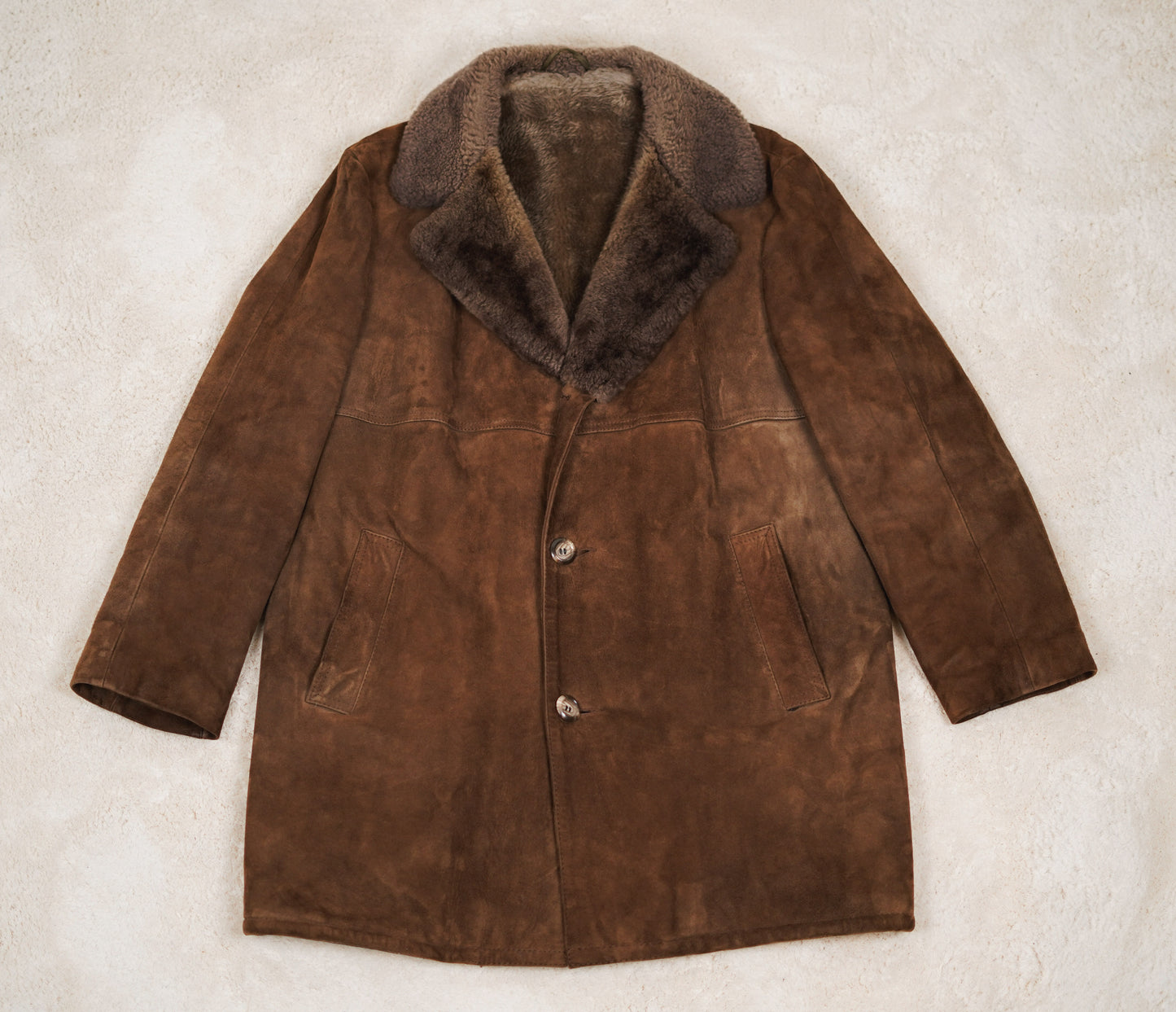 Vintage Sherpa Jacke