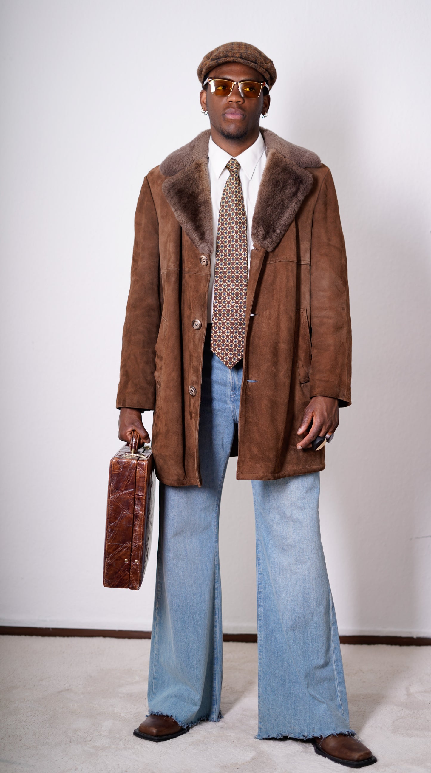 Vintage Sherpa Jacke