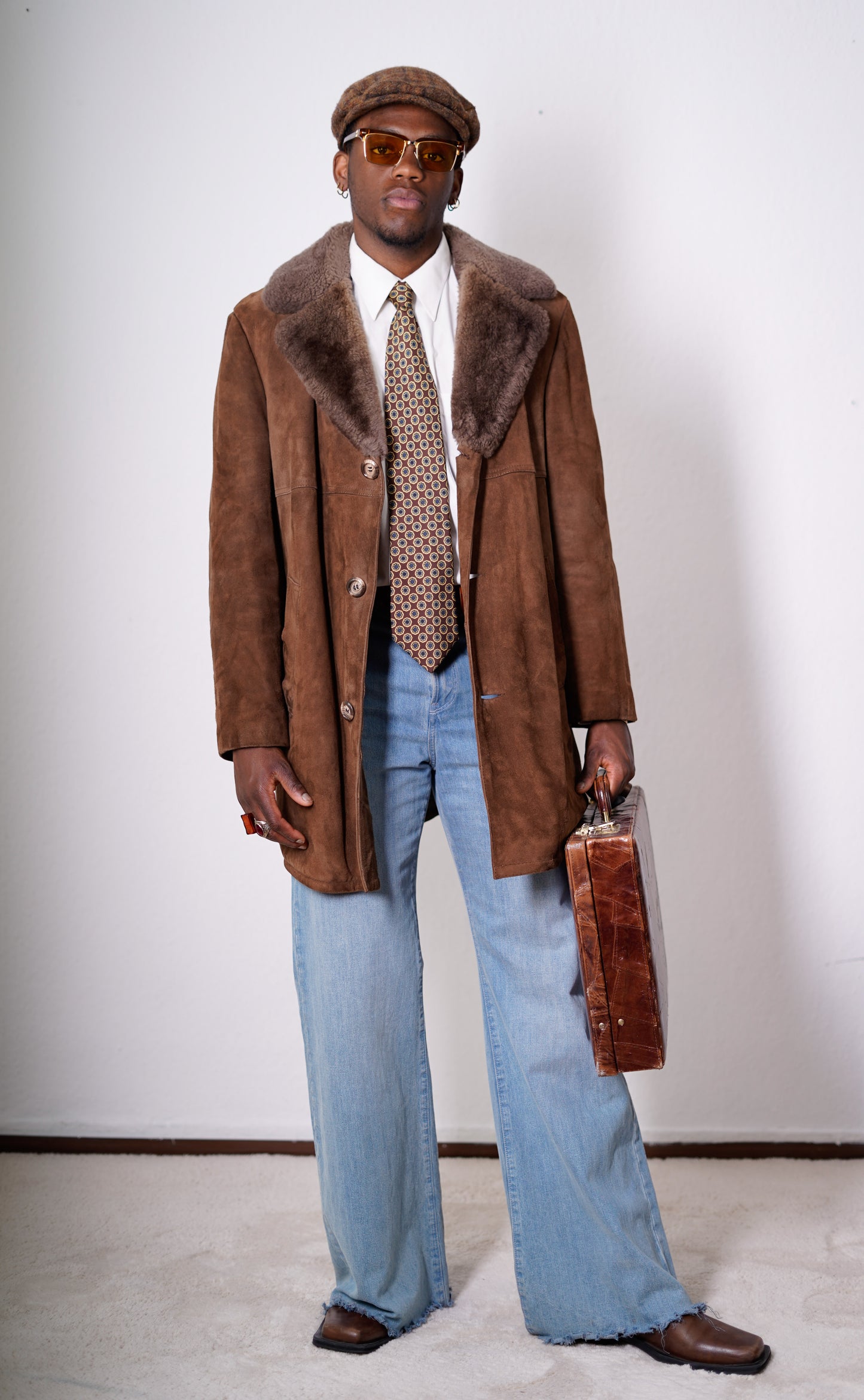 Vintage Sherpa Jacke