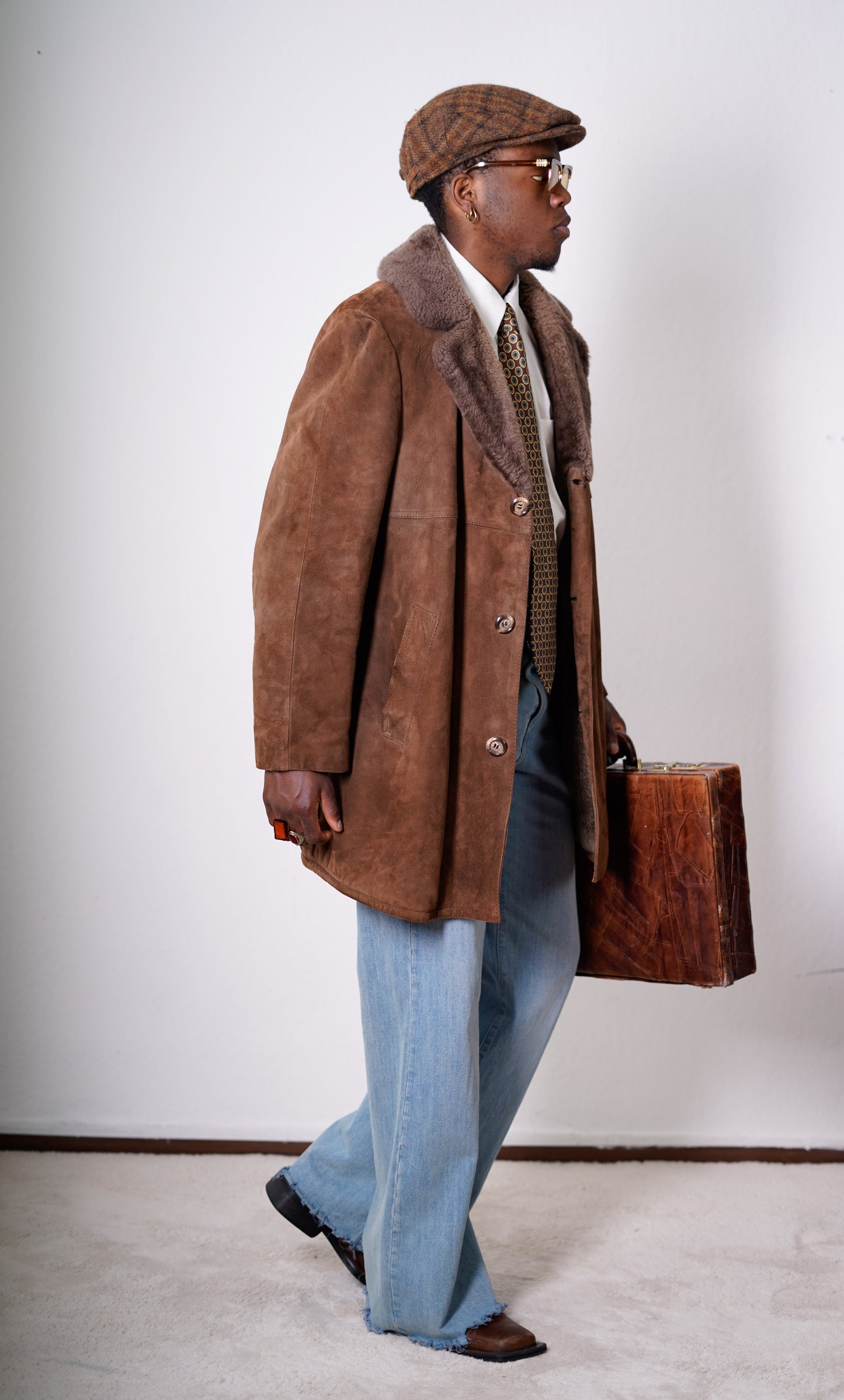 Vintage Sherpa Jacke