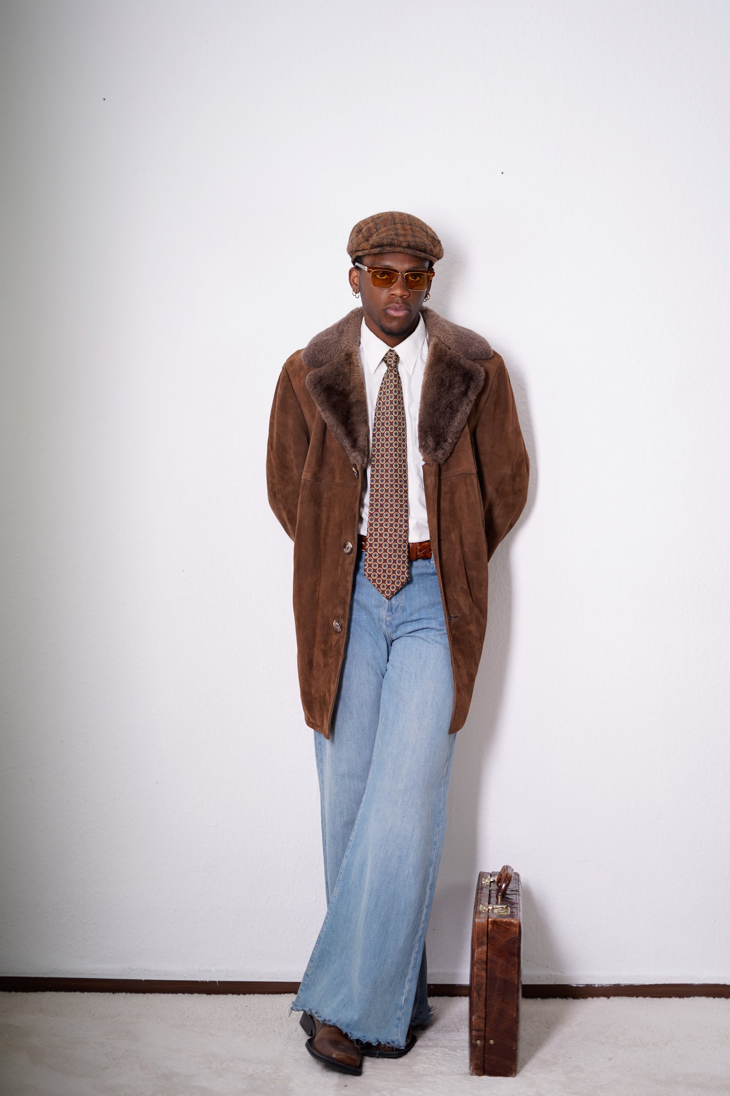 Vintage Sherpa Jacke