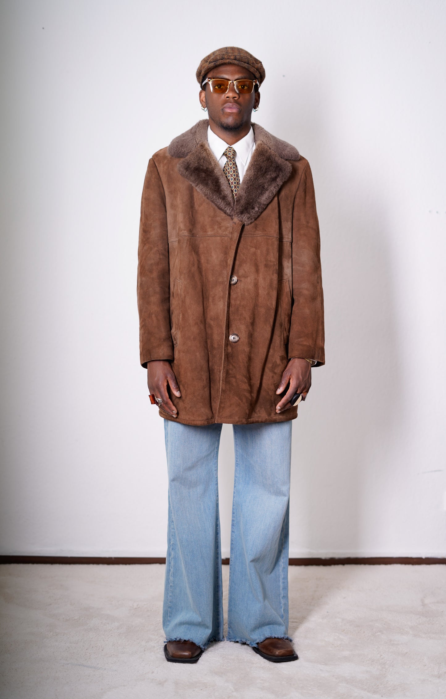 Vintage Sherpa Jacke