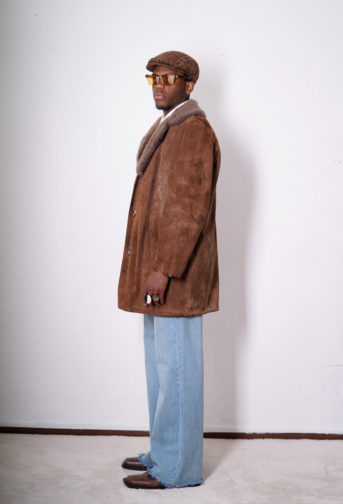 Vintage Sherpa Jacke