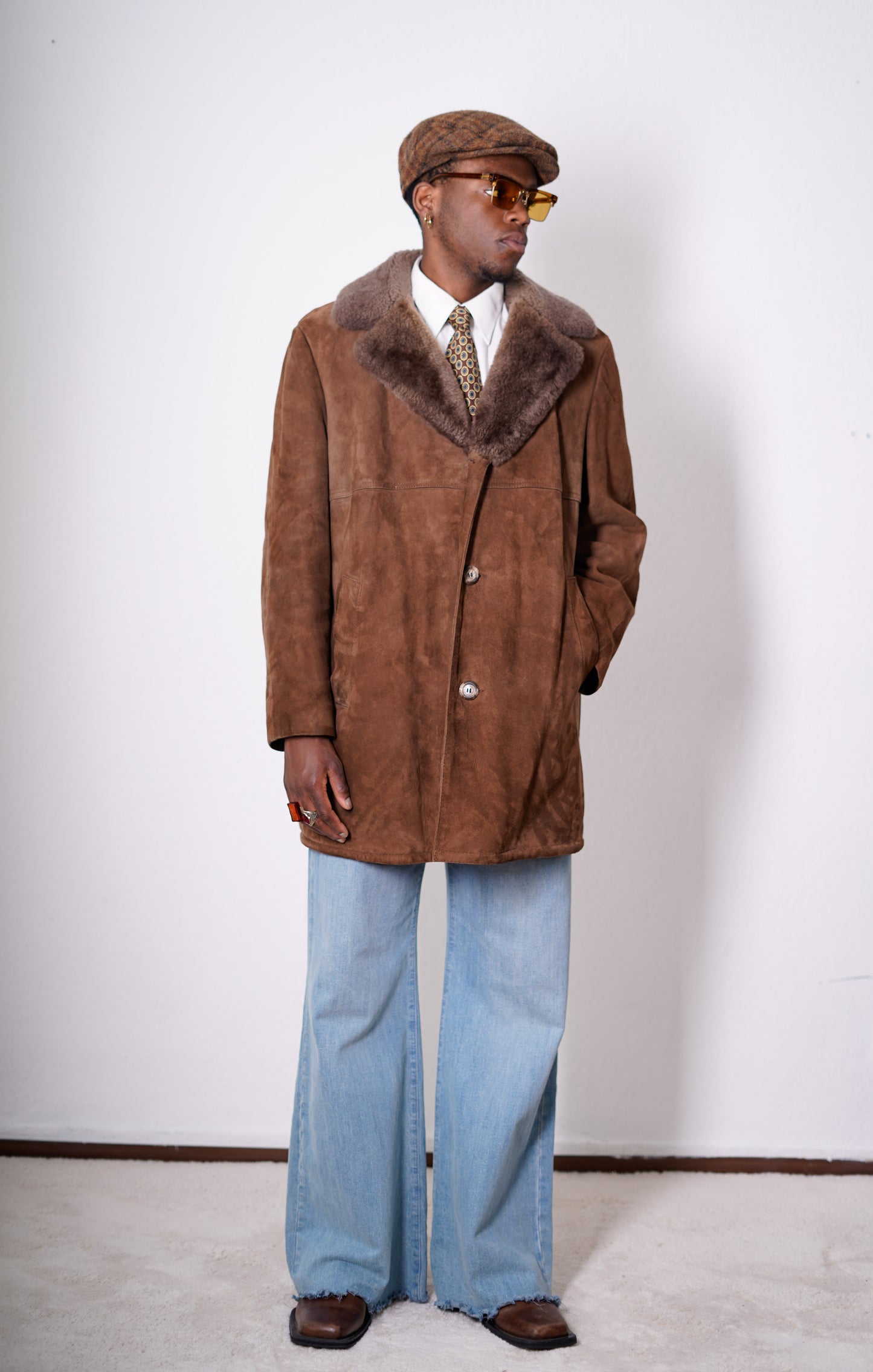 Vintage Sherpa Jacke