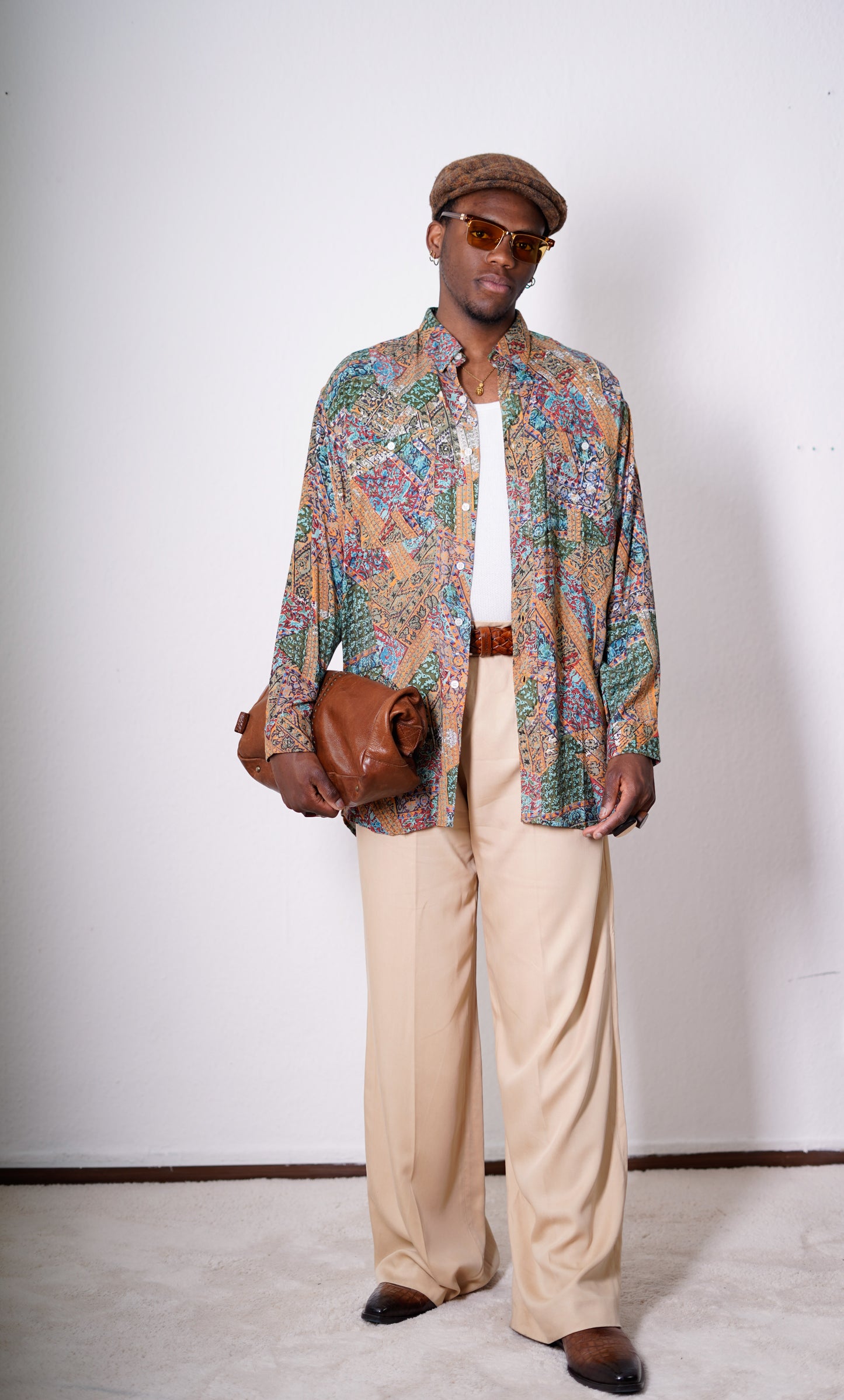 Gemustertes Vintage Hemd