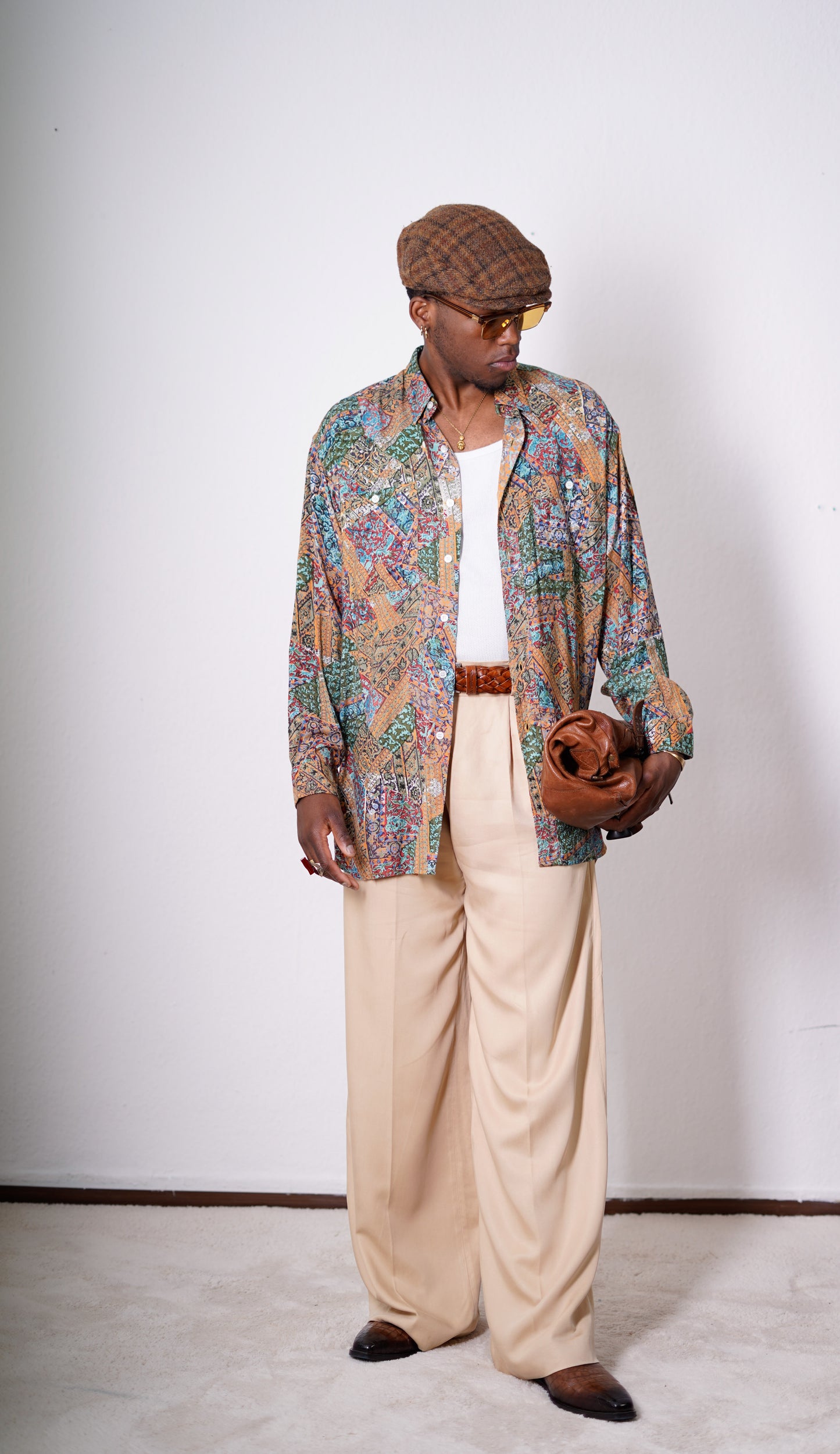 Gemustertes Vintage Hemd