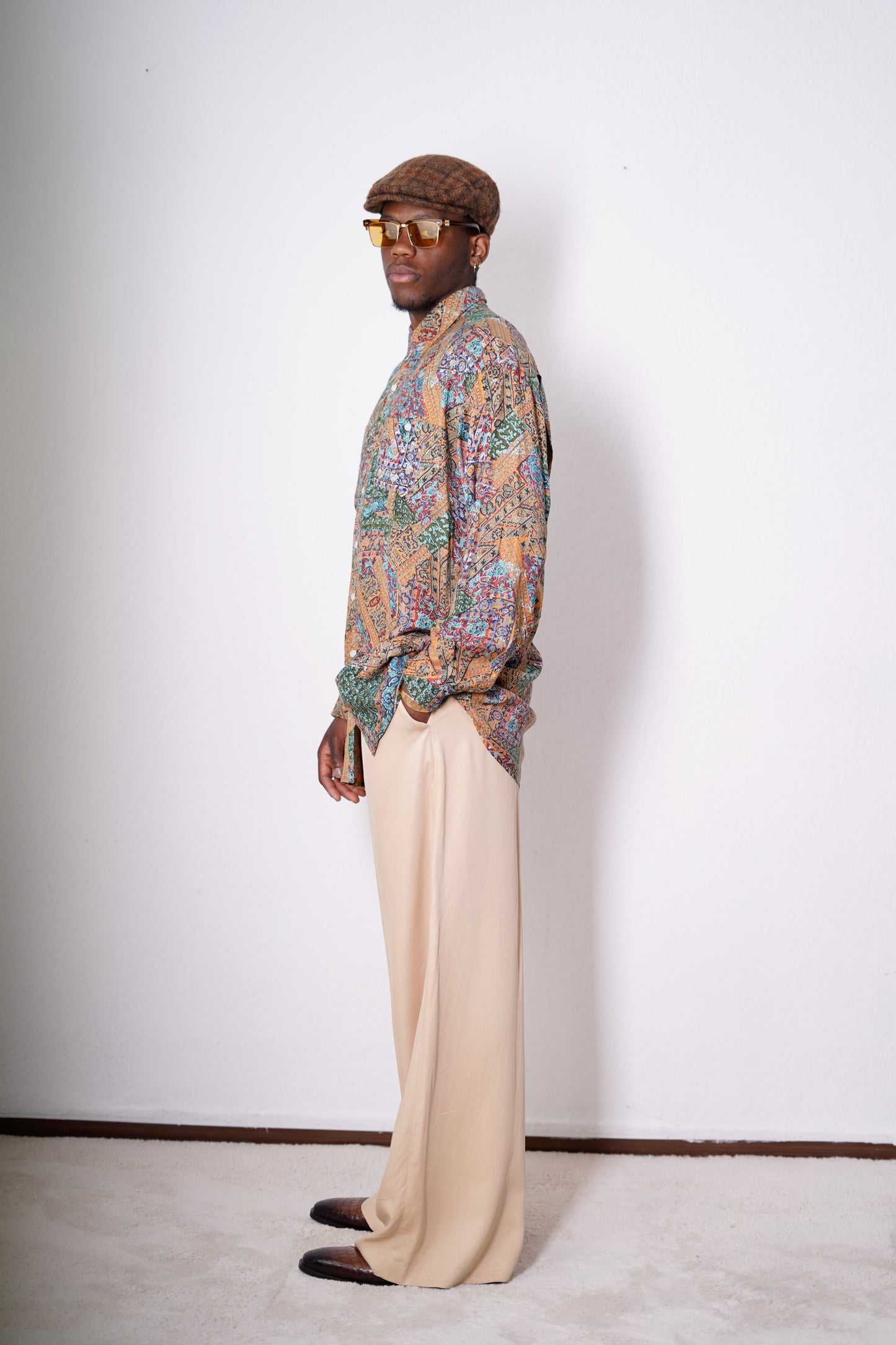 Gemustertes Vintage Hemd