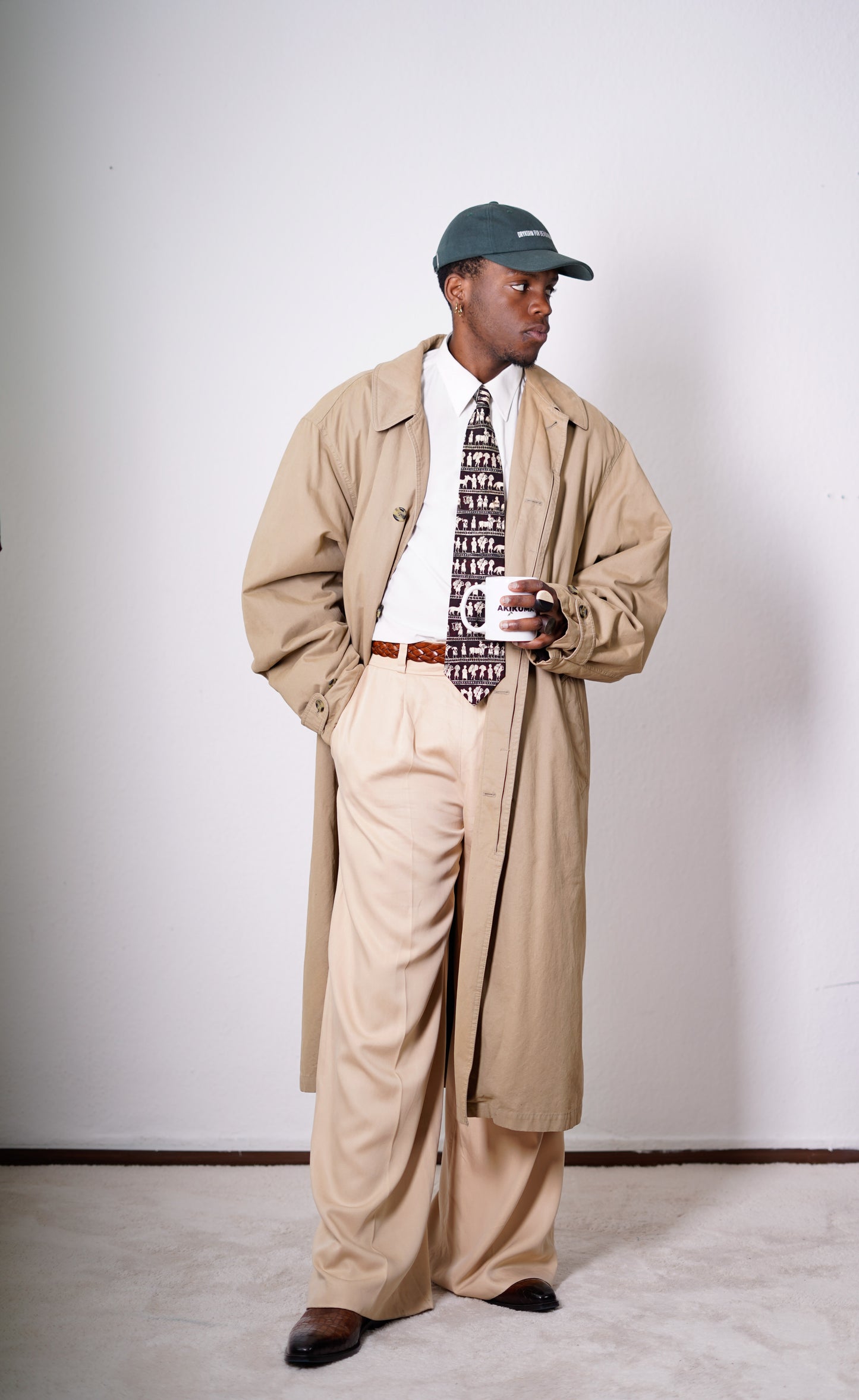 Vintage Oversized Mantel