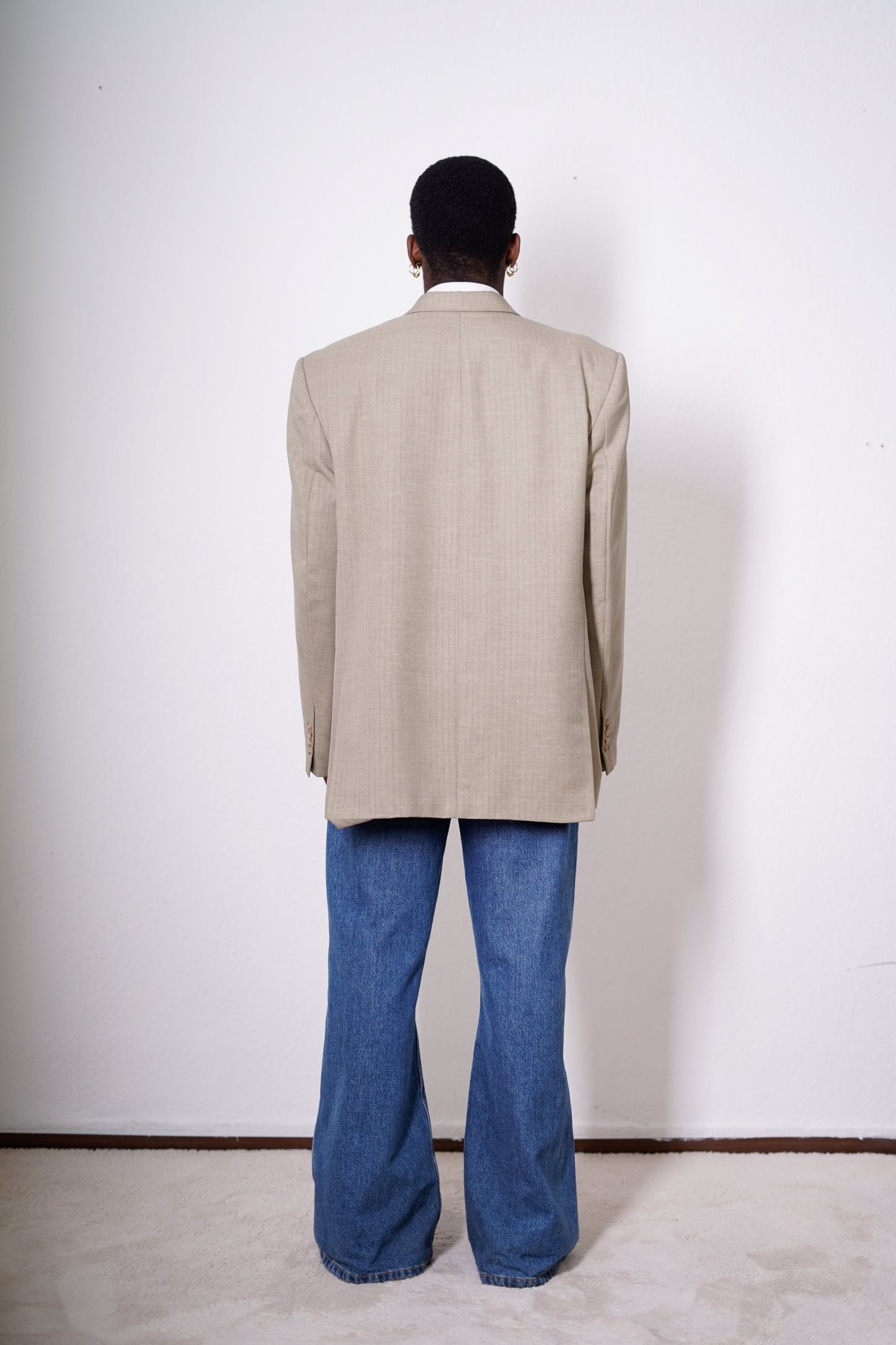 Vintage Blazer mit Nadelstreifenmuster