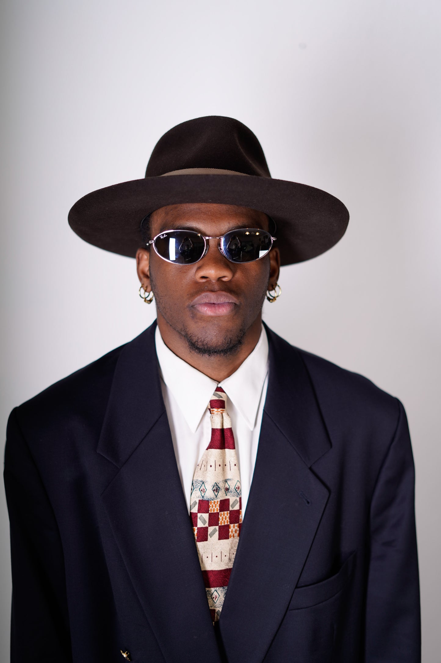 Oversized Blazer in Marineblau